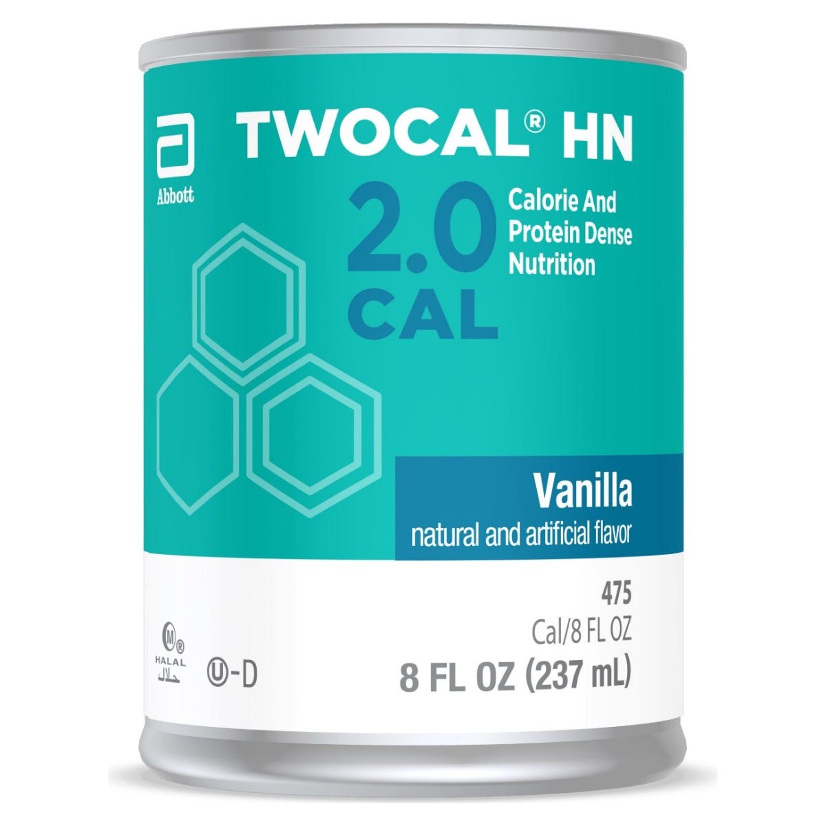 TwoCal HN Vanilla 8 Fl Oz Can Case Of 24 00729