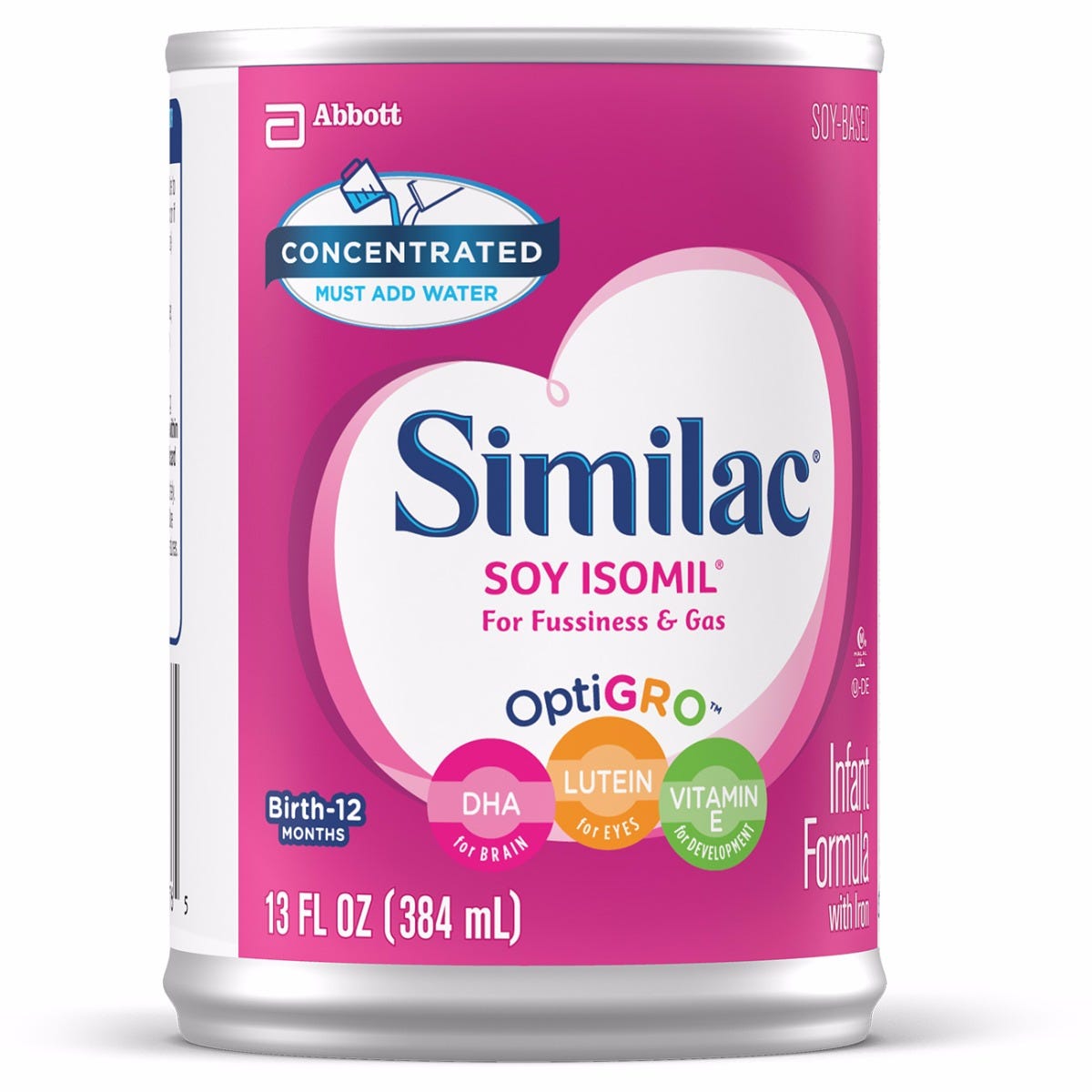 Similac Soy Isomil Infant Formula / Concentrated Liquid / 13 fl oz can