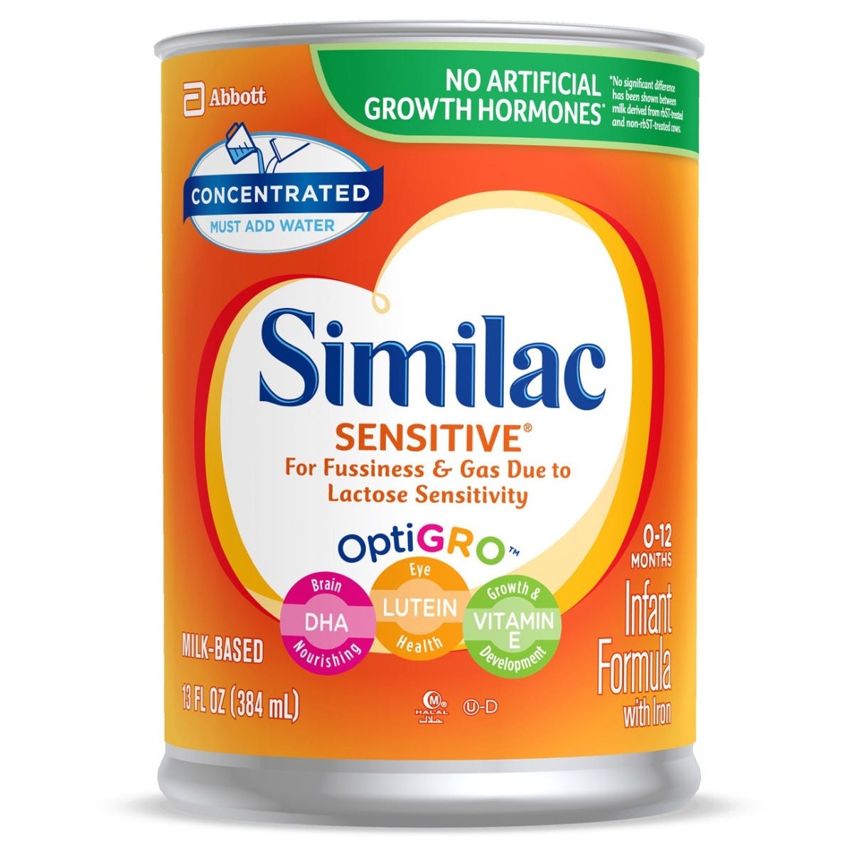 similac pro sensitive nutrition