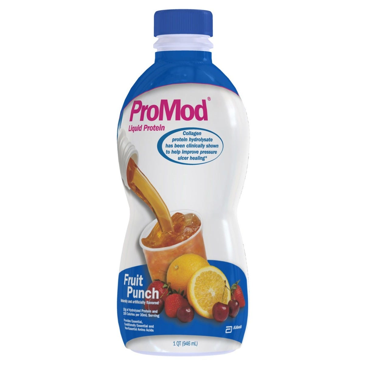 Promod liquid protein fruit punch 1 qt 59721e