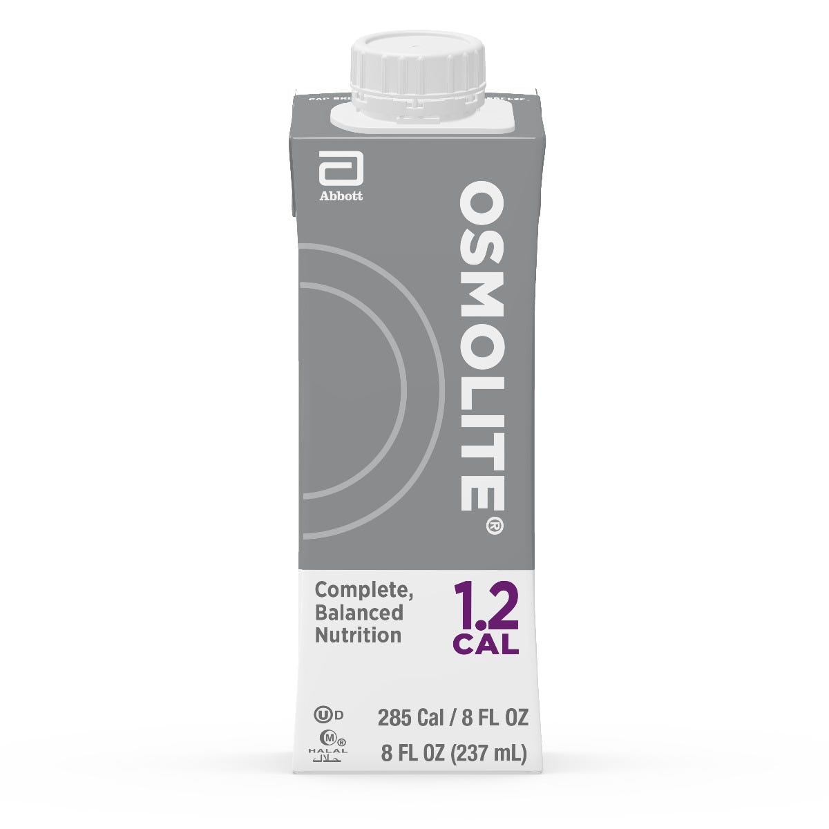 Osmolite 1 2 cal 8 fl oz tetra pak case of 24