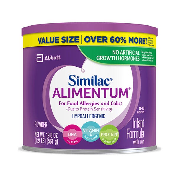 Similac Alimentum® - Infant Formula Powder / 19.8 oz can / 64719e