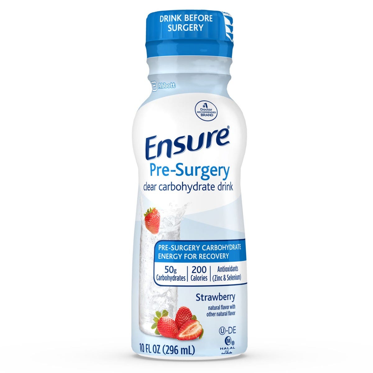 Ensure PreSurgery Clear Nutrition Drink / Strawberry / 10