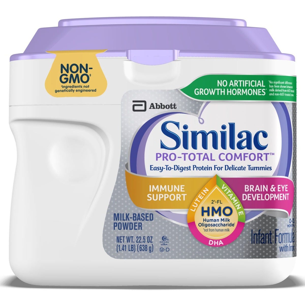 Similac Pro Total Comfort Infant Formula Powder 22 5 Oz Container Case Of 4