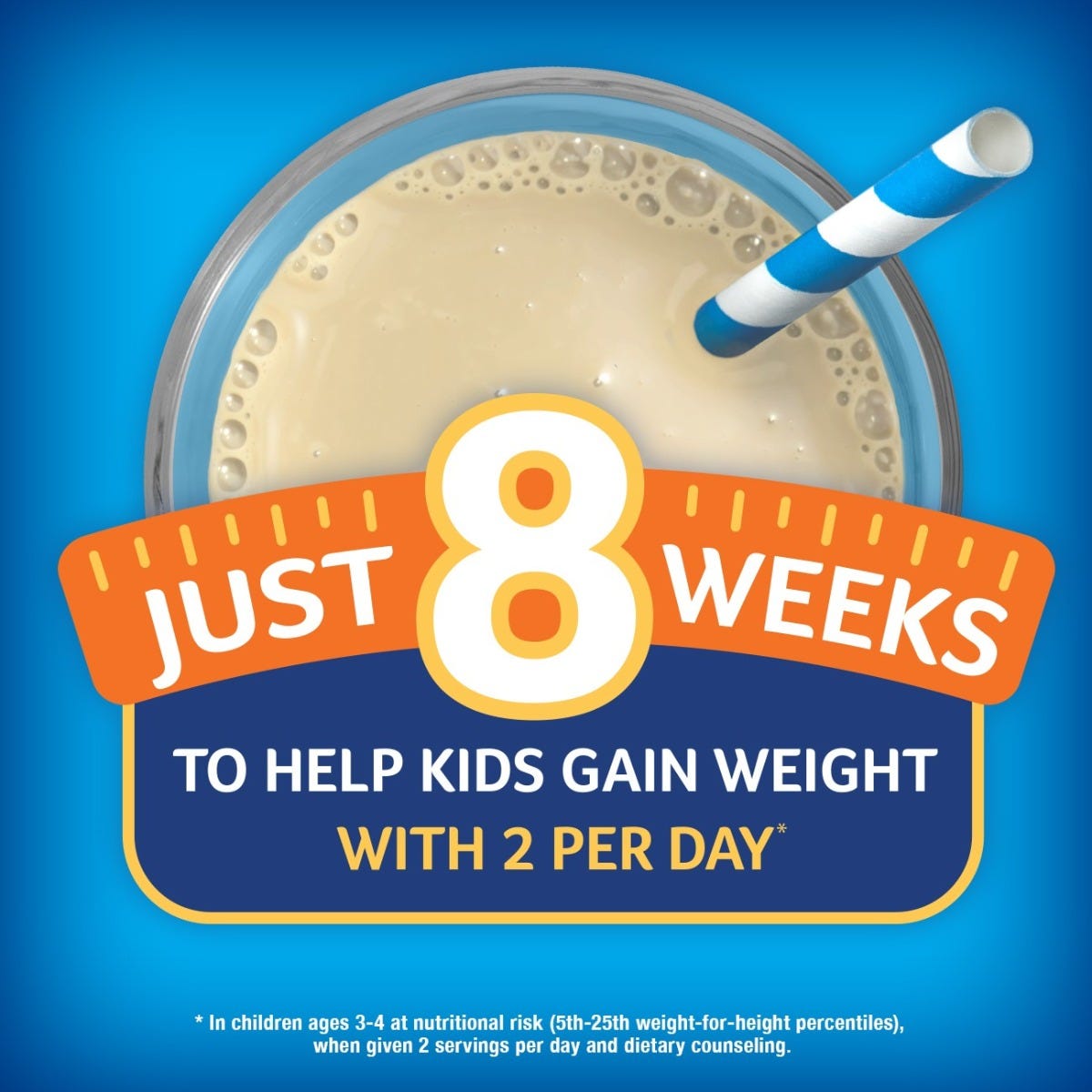 PediaSure Grow & Gain Shake Mix Powder / Vanilla / 14.1 oz can