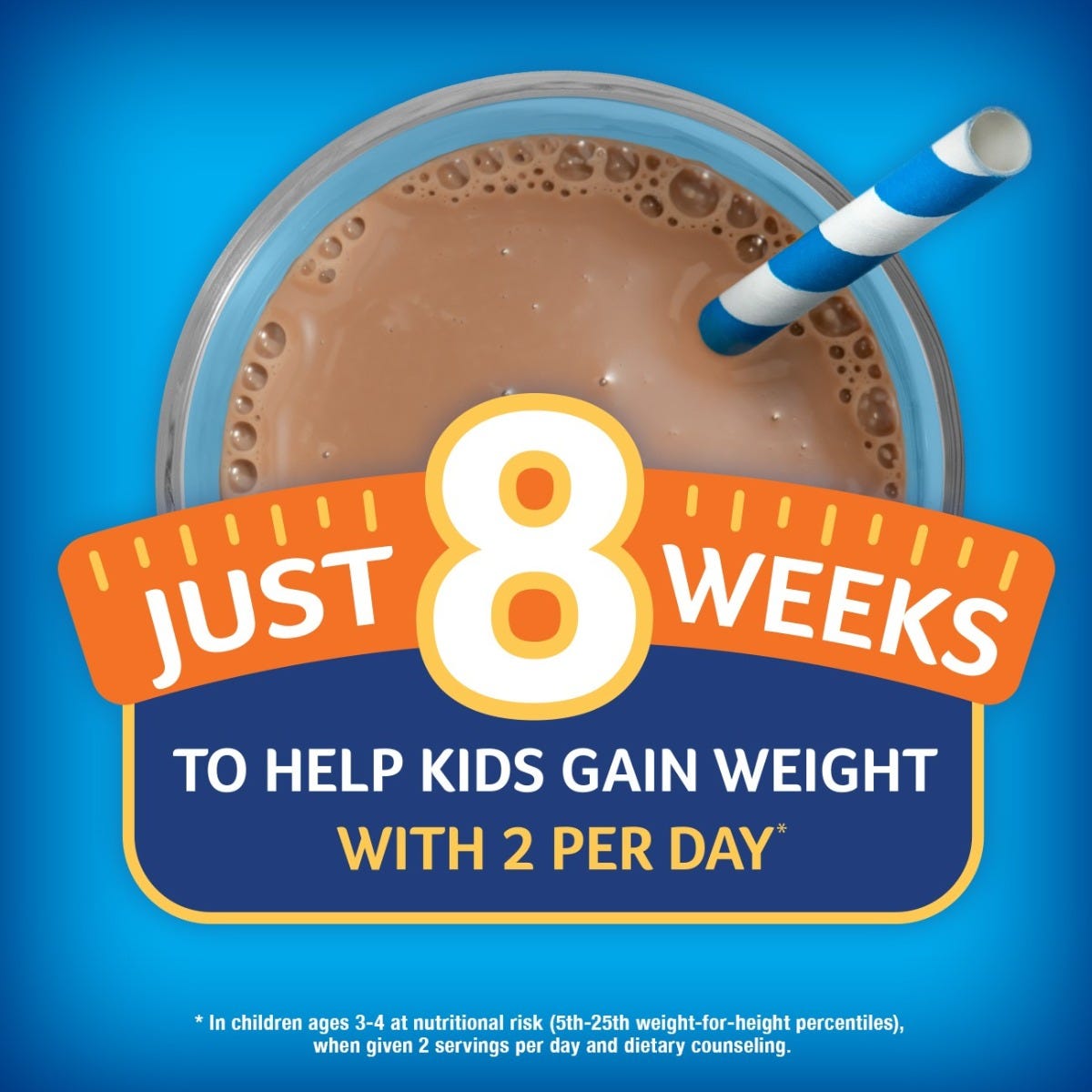 PediaSure Grow & Gain Shake Mix Powder / Chocolate / 14.1 oz can