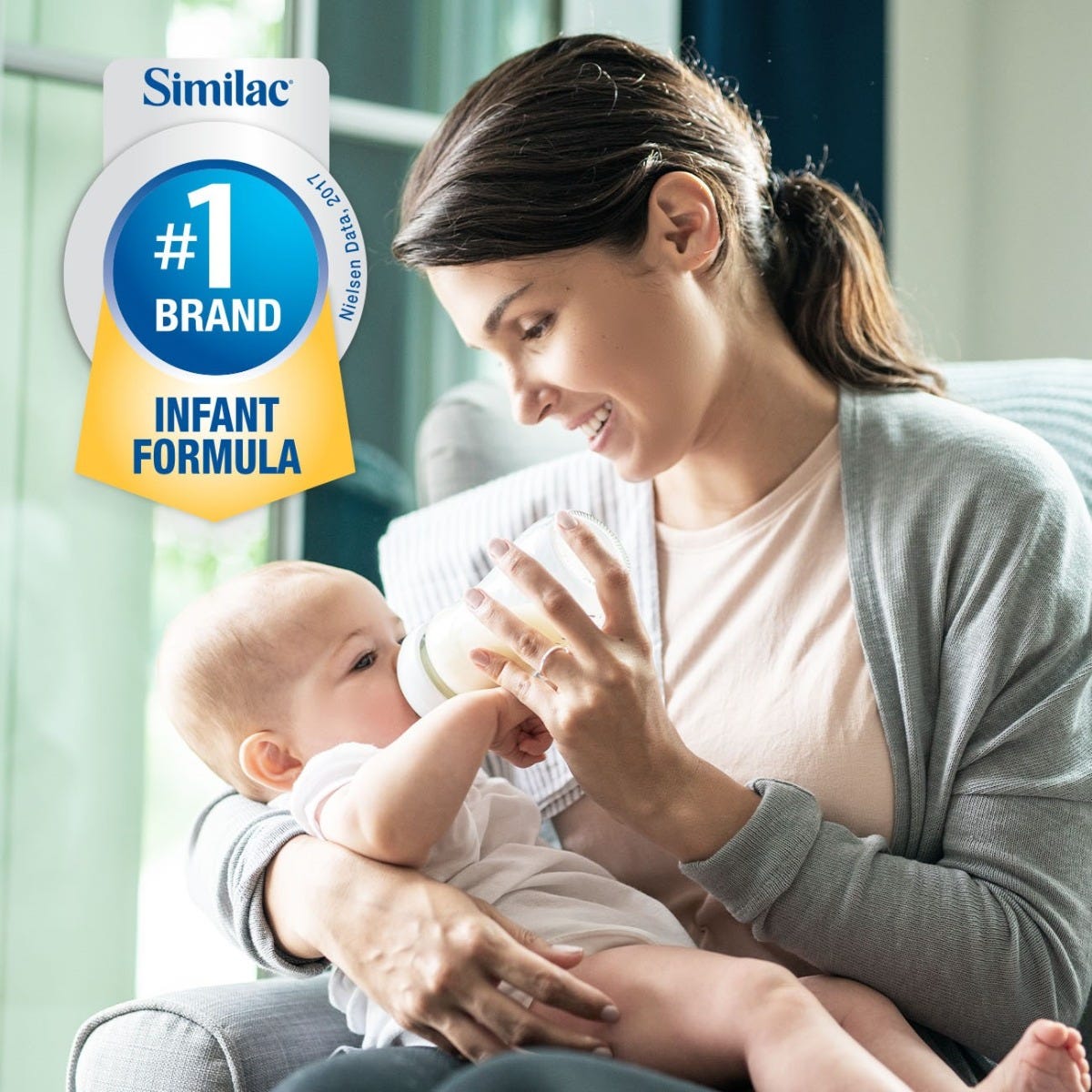 Pure Bliss by Similac Infant Formula Powder / 24.7 oz can / Case of 4