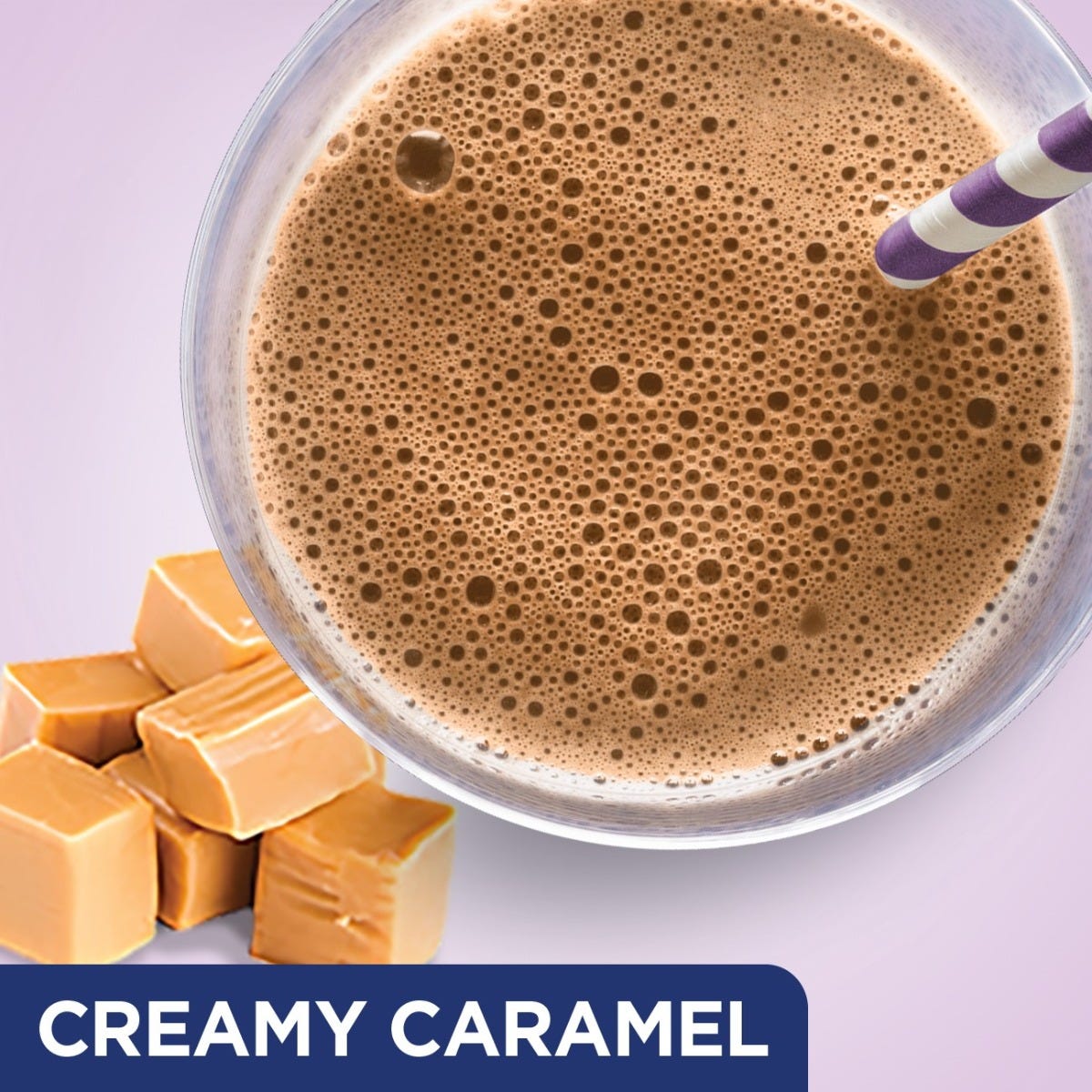 Ensure High Protein Nutrition Shake / Creamy Caramel / 8 fl oz bottle