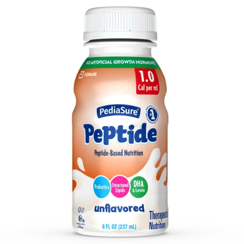 Pediasure Peptide 1 0 Cal Unflavored 8 Fl Oz Bottle Case Of 24 67413